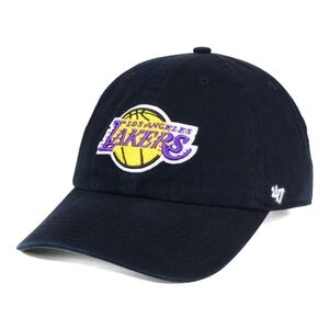 NBA Lakers Black and Yellow Cap